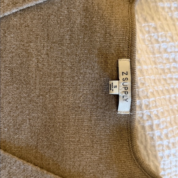 Tan Button-Up Cardigan - Picture 3 of 3